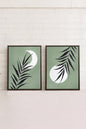 MOONLIGHT SILHOUETTES (2 Works on stretched canvas)