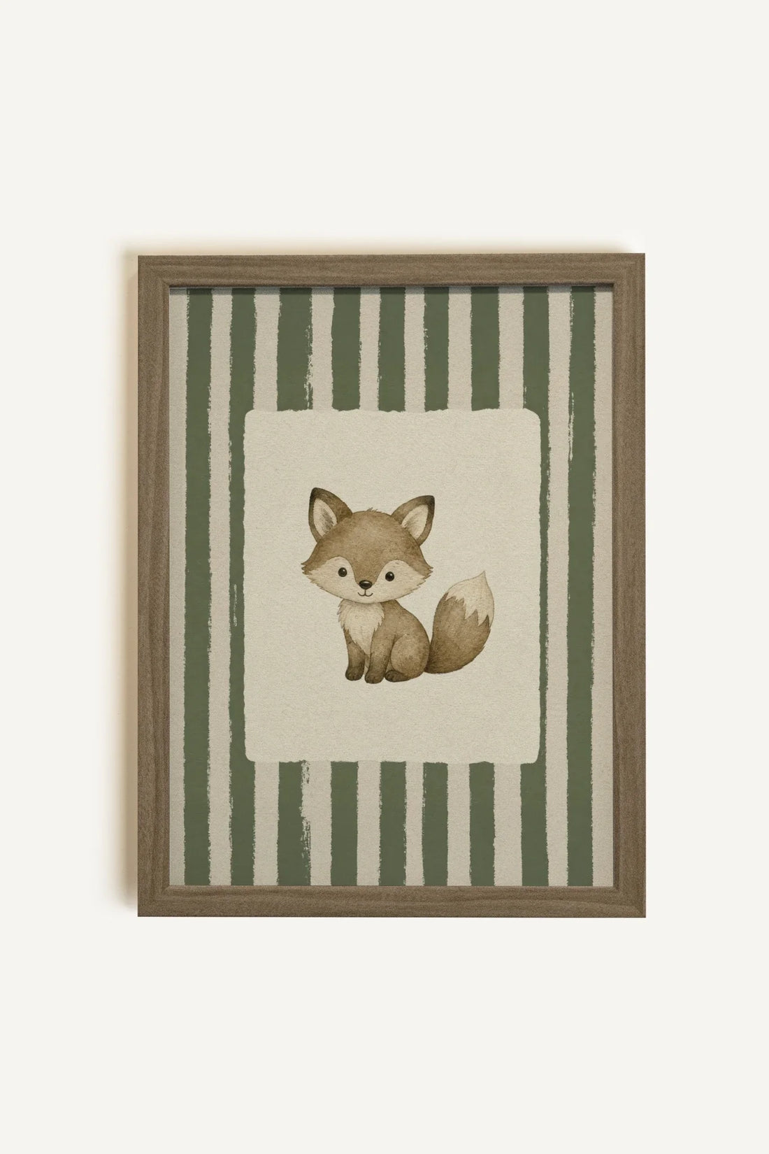 COMPAGNON DES BOIS, Oeuvre sur toile rigide, encadré brun chêne