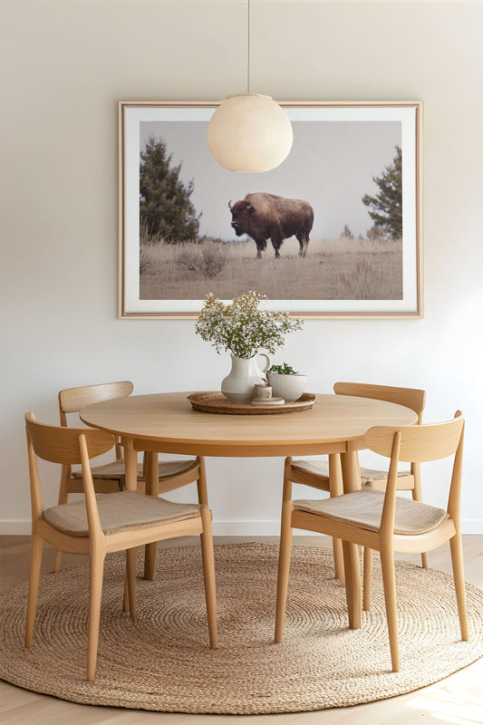 POUSSIÈRE D'OUEST, Oeuvre sur toile étirée
