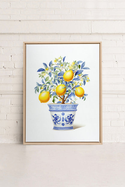 LEMON BREEZE, Work on stretched canvas