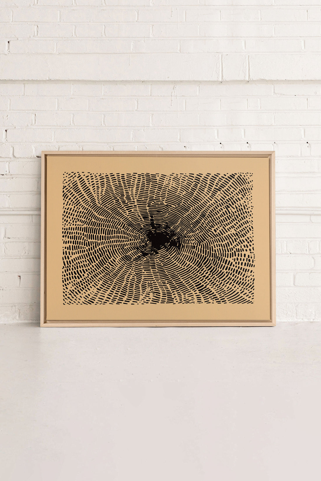 OLEKA CANVAS - ANCIENT ROOTS, Oeuvre sur toile étirée, encadré Naturel Clair