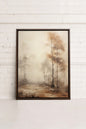 ENIGMATIC FOREST, Work on stretched canvas