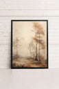 ENIGMATIC FOREST, Work on stretched canvas