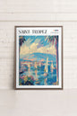 Saint-Tropez, Work on stretched canvas