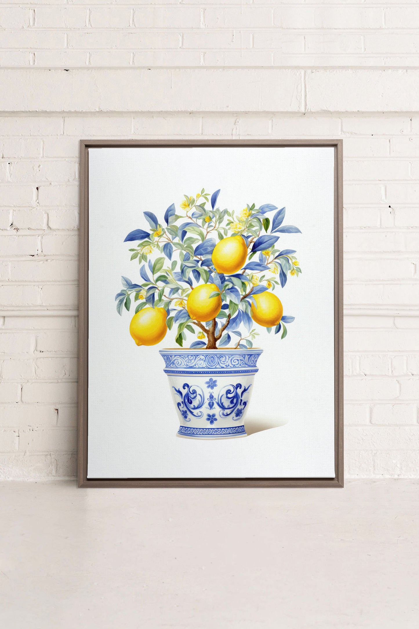 LEMON BREEZE, Work on stretched canvas
