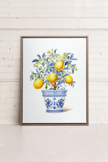 LEMON BREEZE, Work on stretched canvas