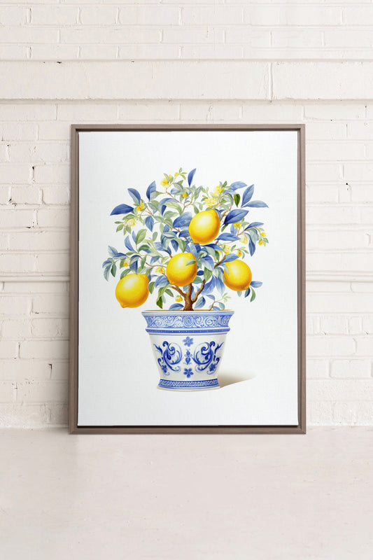 LEMON BREEZE, Work on stretched canvas