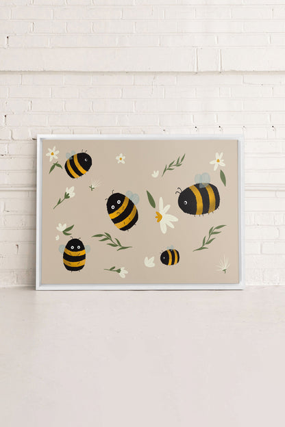 BEES, Work on stretched canvas