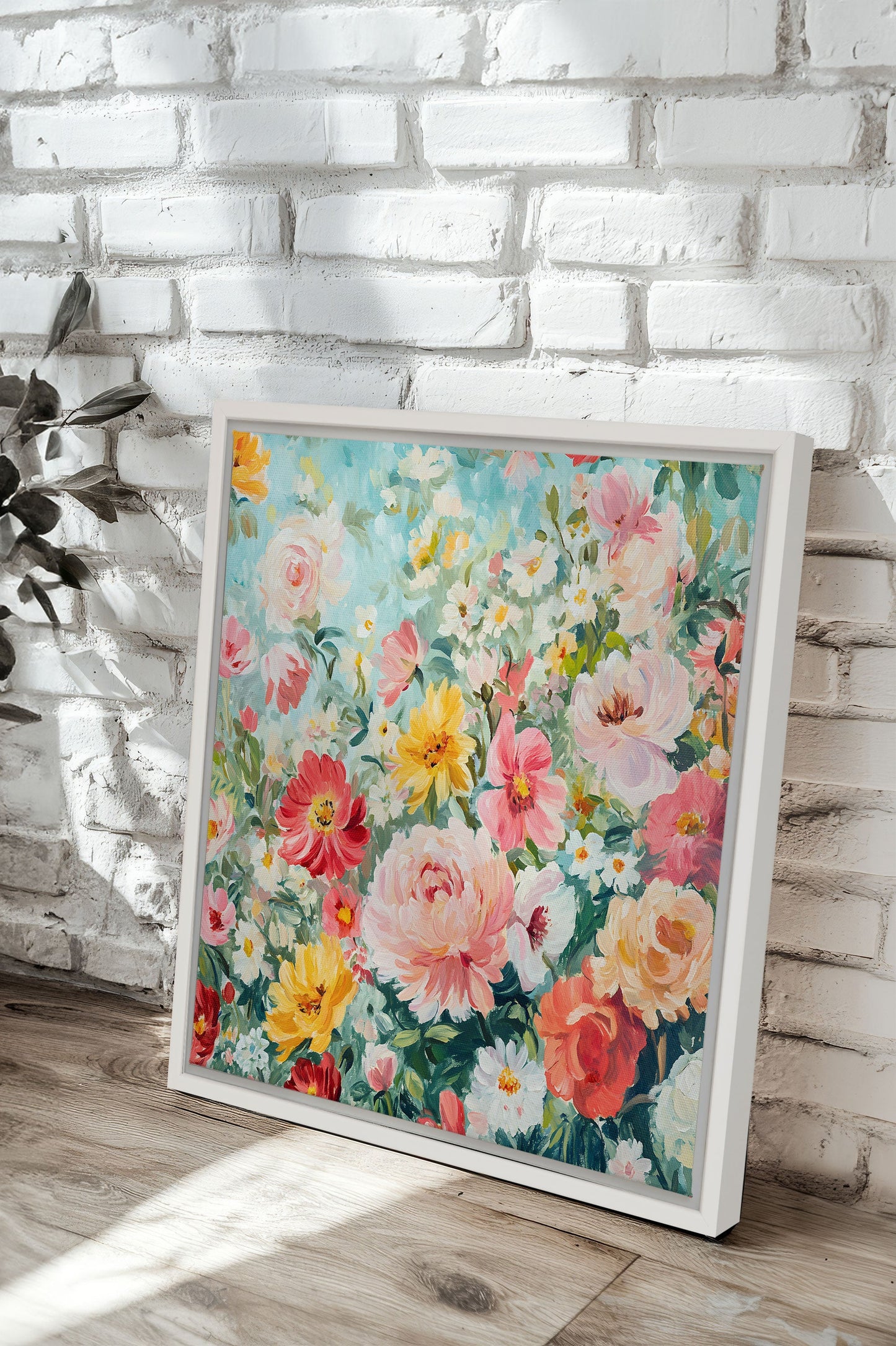 ÉCLAT DE SAISON, Work on stretched canvas