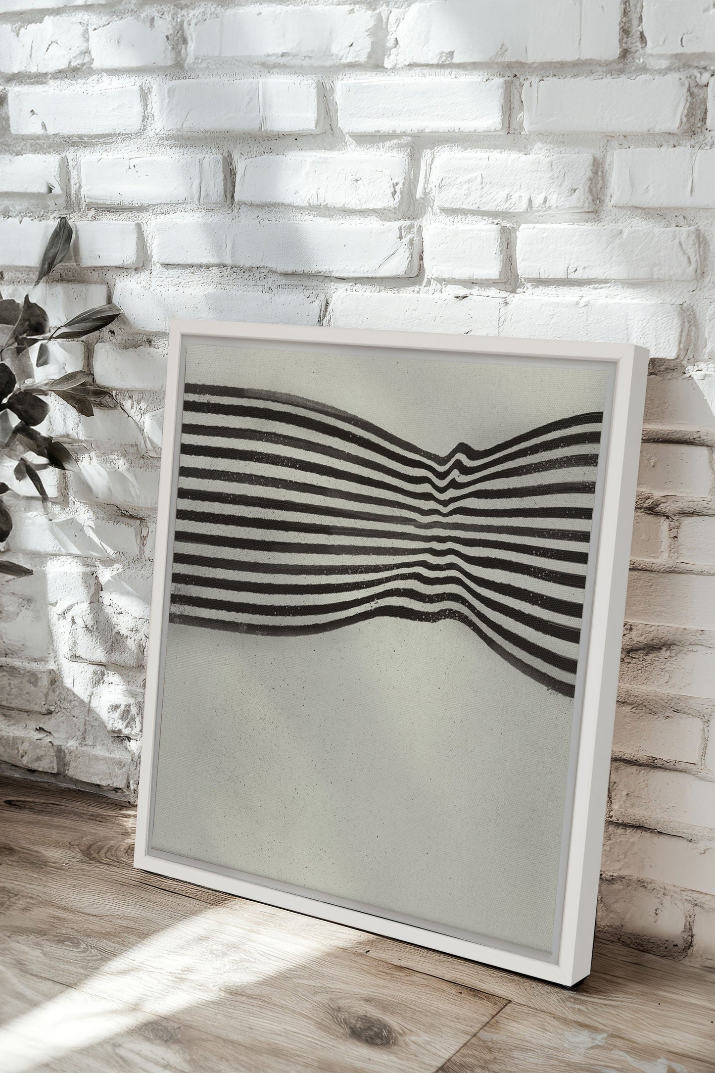INFINITE STRIPES, Oeuvre sur toile étirée