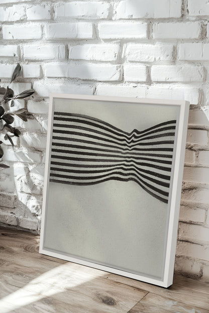 INFINITE STRIPES, Oeuvre sur toile étirée