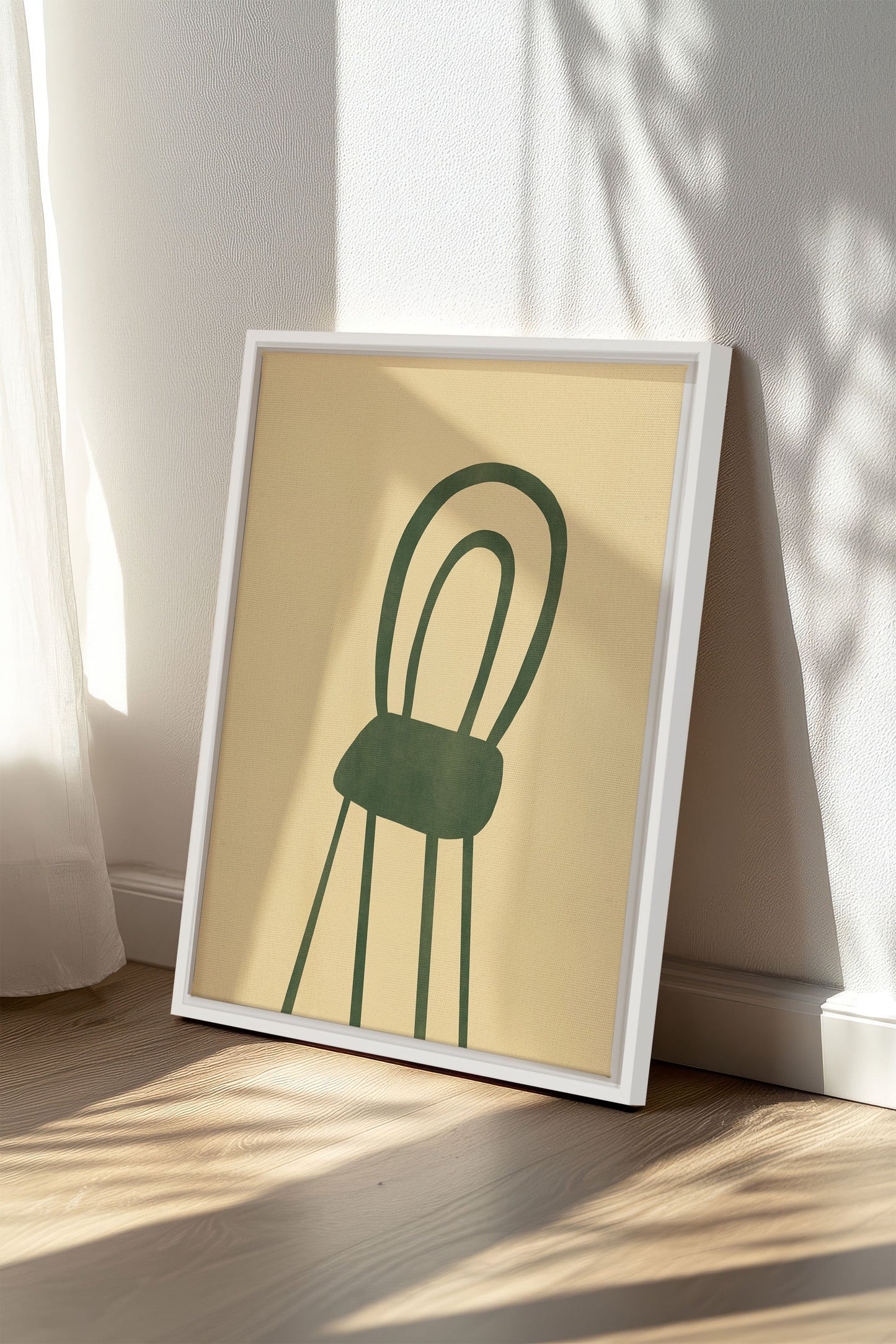 THE GREEN CHAIR, Work on stretched canvas