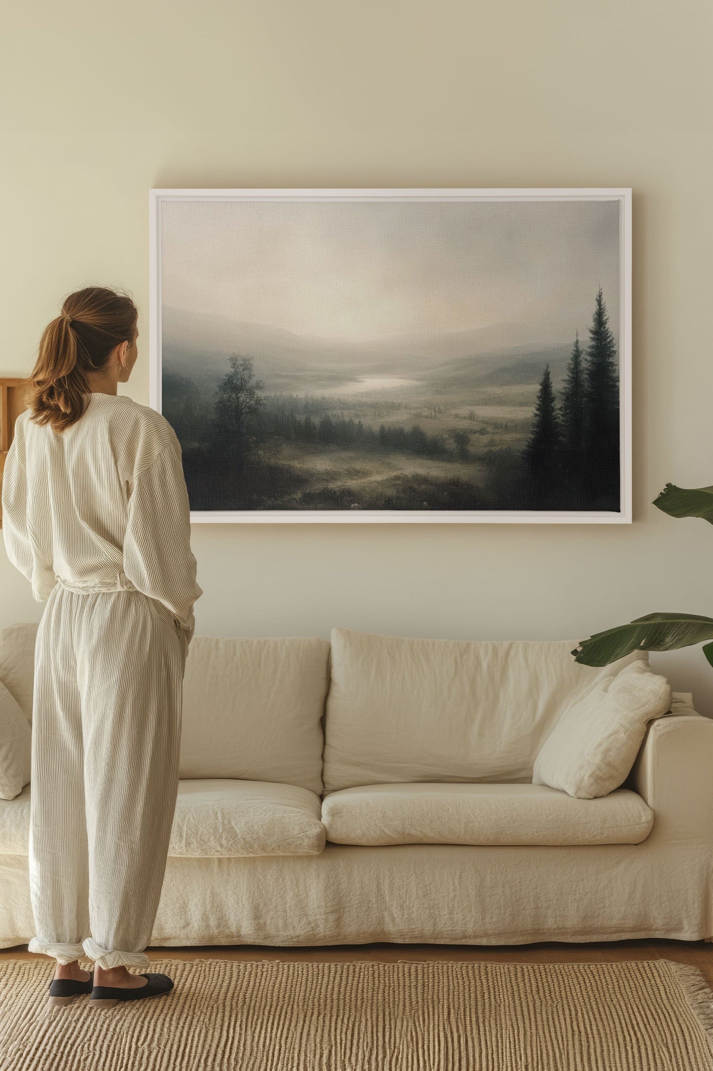 GLOW OF SILENCE, Work on stretched canvas