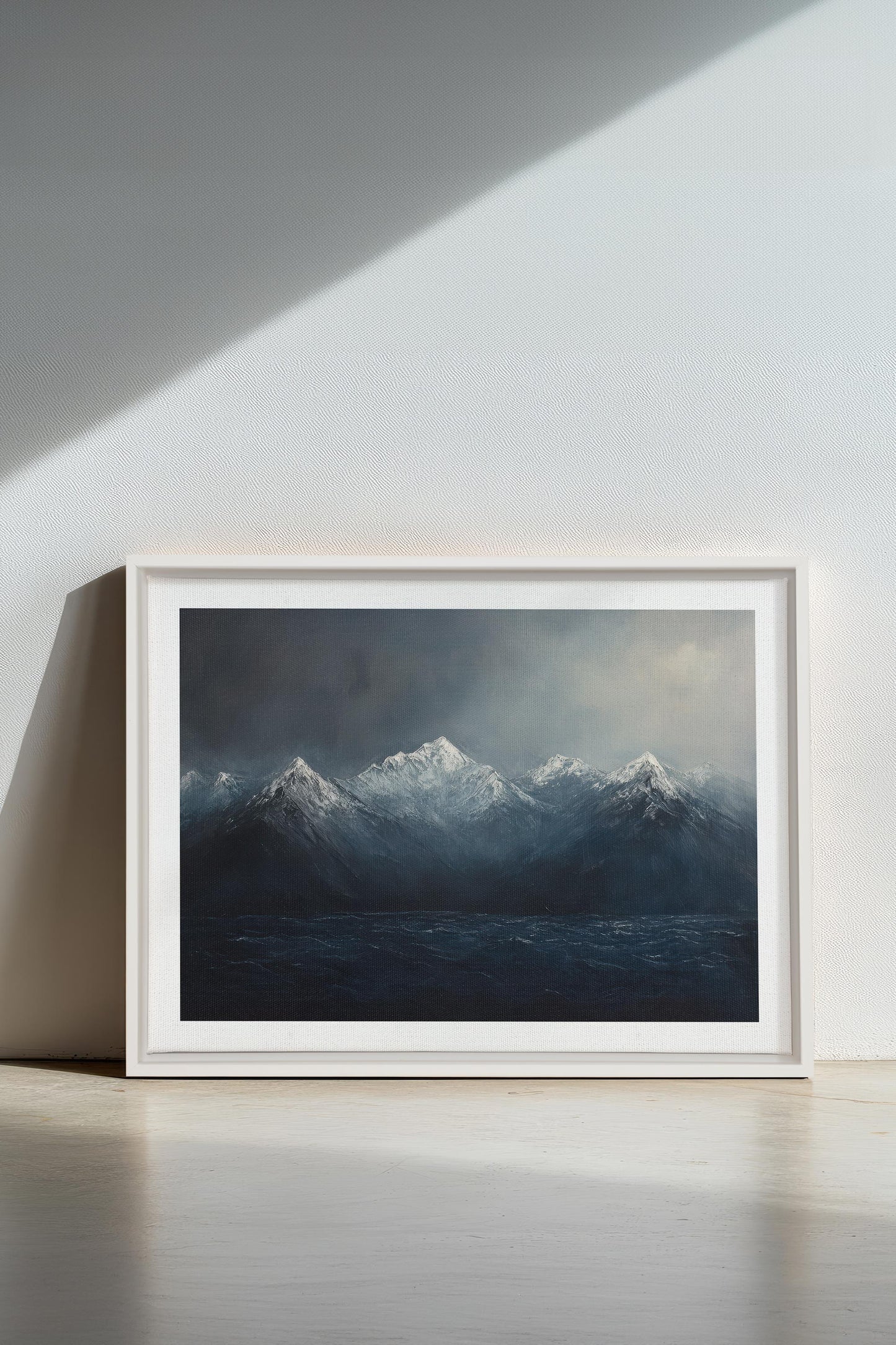 BEYOND THE RIDGE, Work on stretched canvas