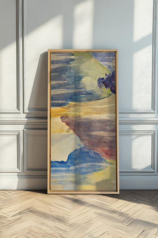 BETWEEN WAVES, Oeuvre sur toile étirée