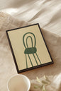 THE GREEN CHAIR, Work on stretched canvas