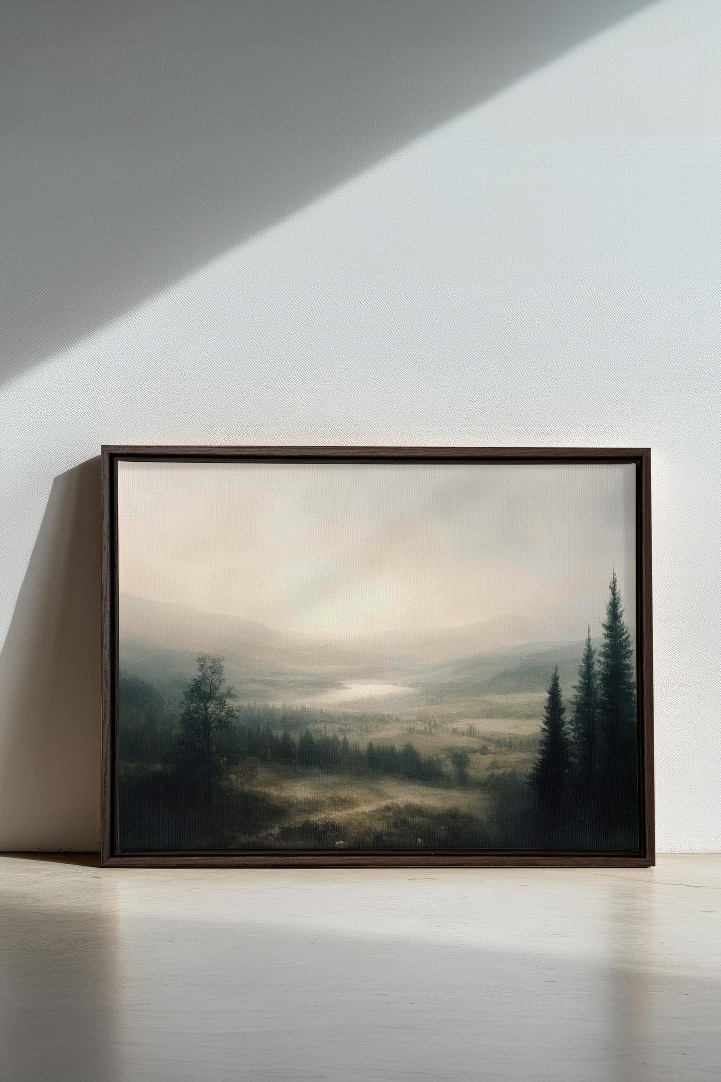 GLOW OF SILENCE, Work on stretched canvas