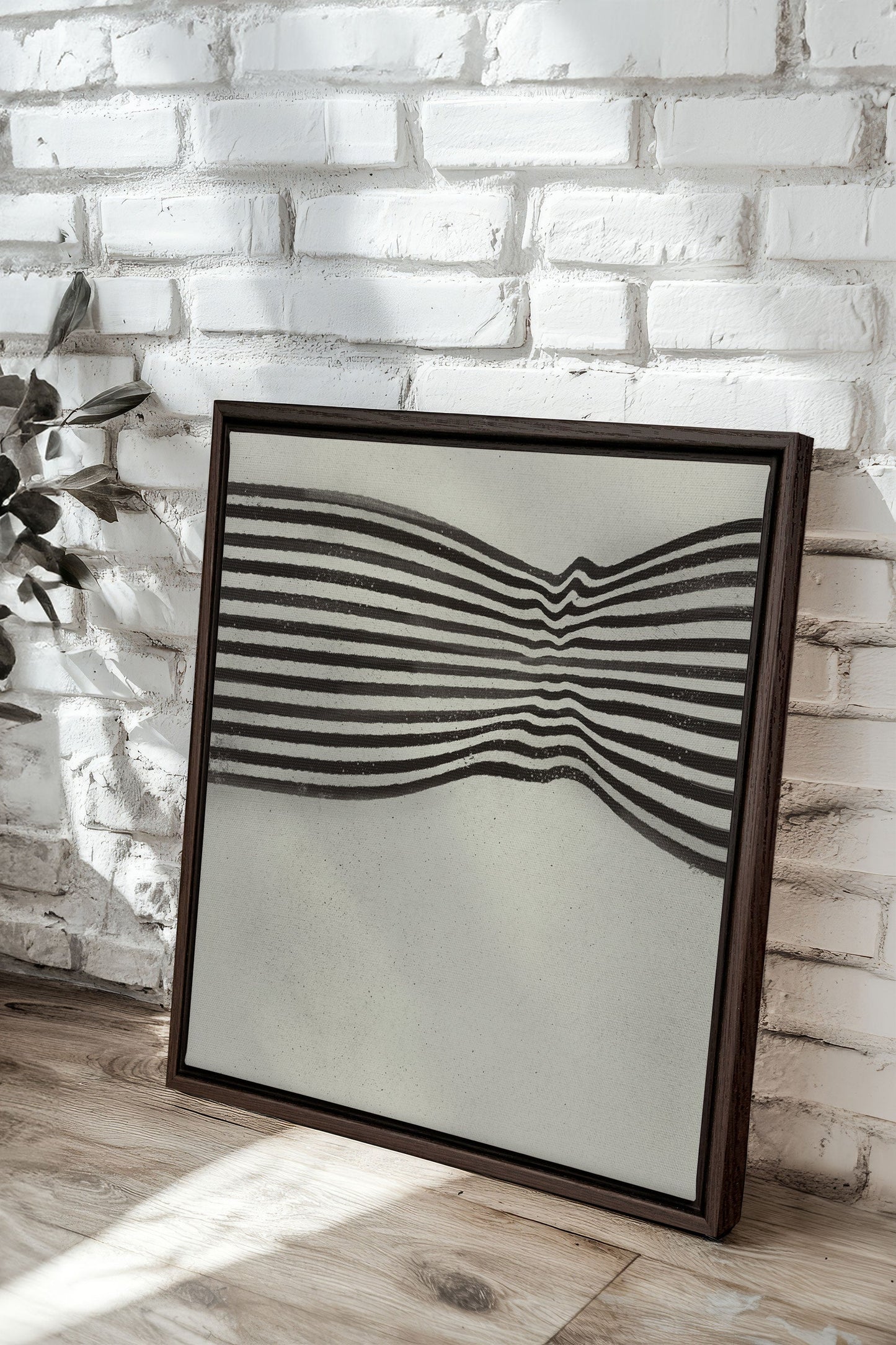 INFINITE STRIPES, Oeuvre sur toile étirée