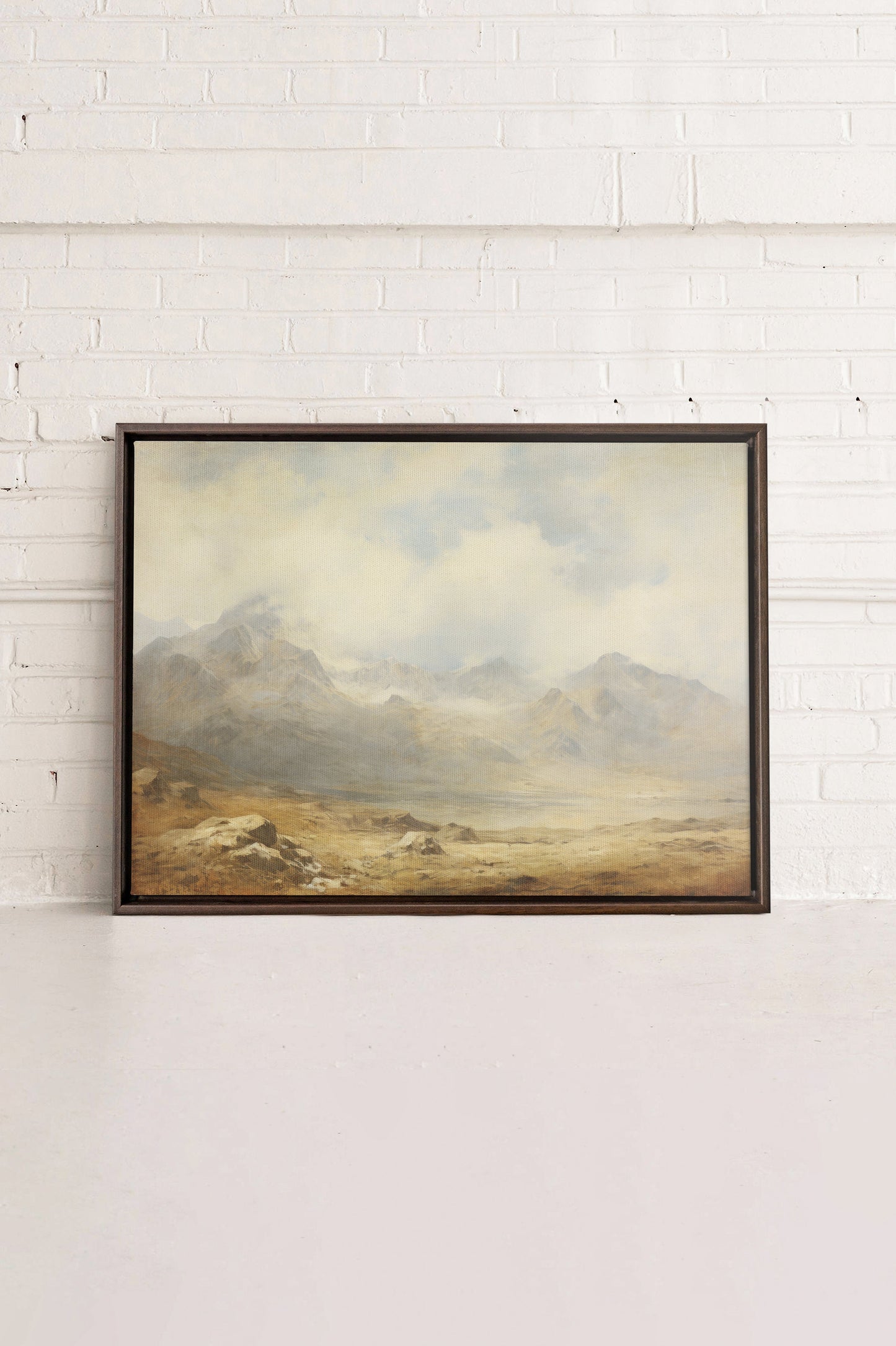 Quiet Highlands, Work on stretched canvas