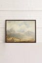 Quiet Highlands, Work on stretched canvas
