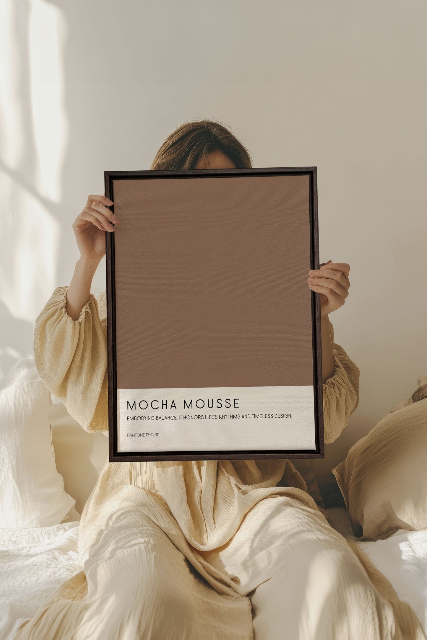 MOCHA MOUSSE, Work on stretched canvas