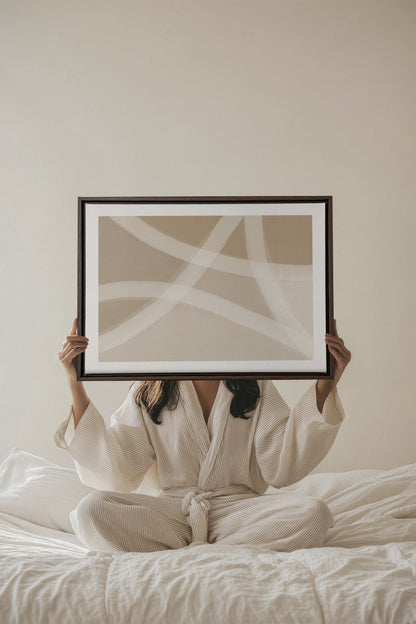 DOUCEUR DE LIN, Work on stretched canvas