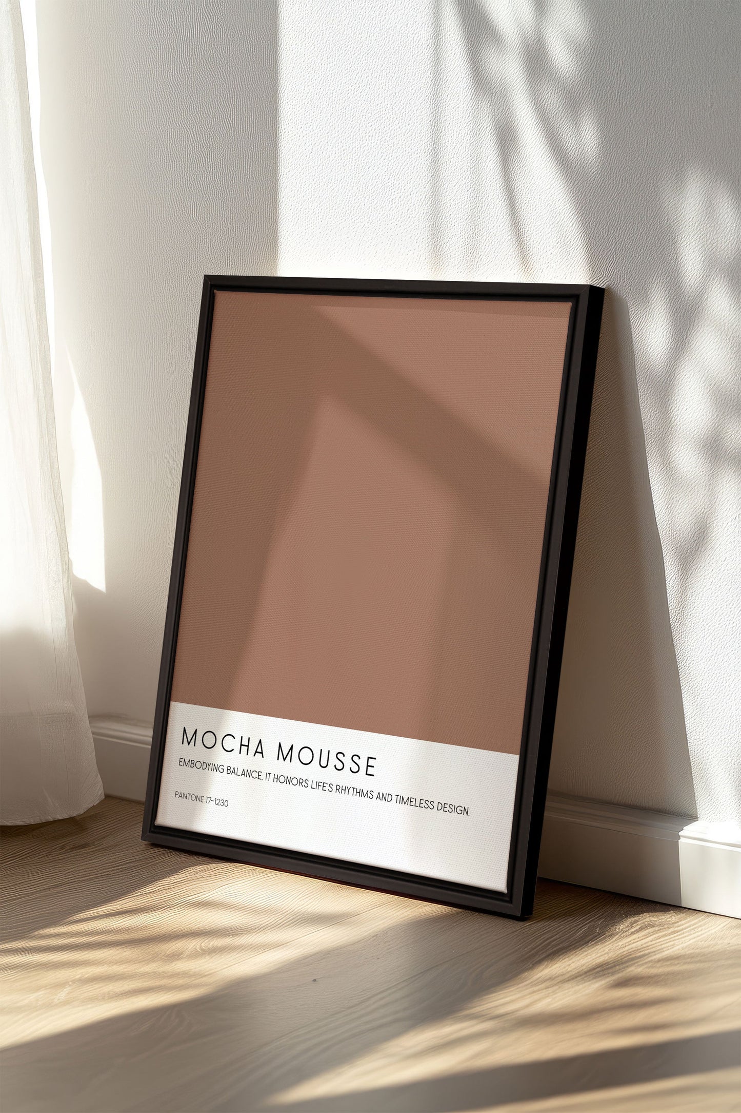 MOCHA MOUSSE, Work on stretched canvas