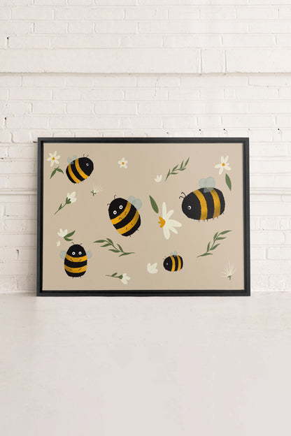 BEES, Work on stretched canvas