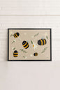 BEES, Work on stretched canvas