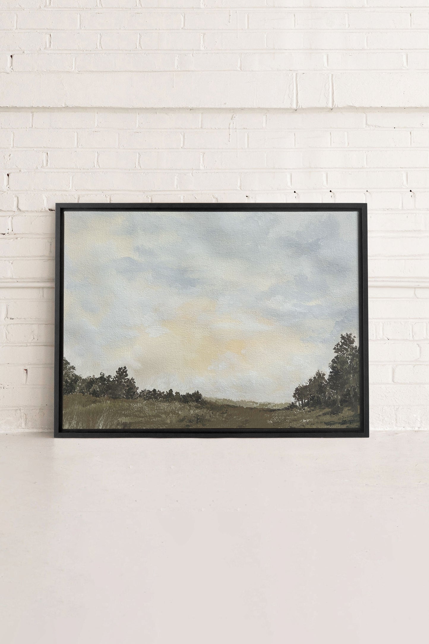 FRESH SKIES, Work on stretched canvas
