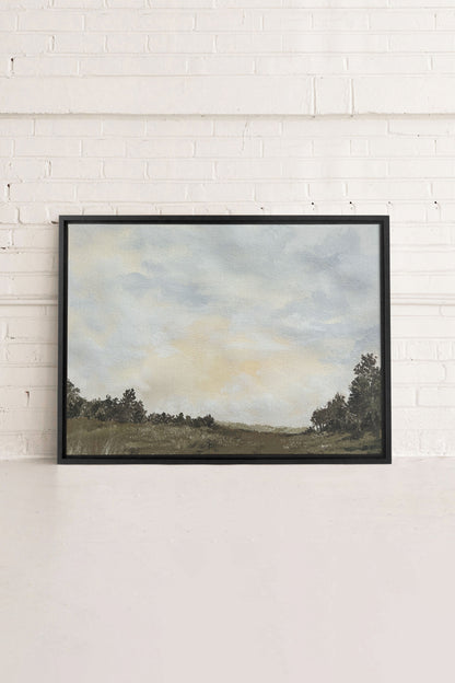 FRESH SKIES, Work on stretched canvas