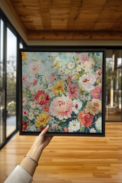 ÉCLAT DE SAISON, Work on stretched canvas