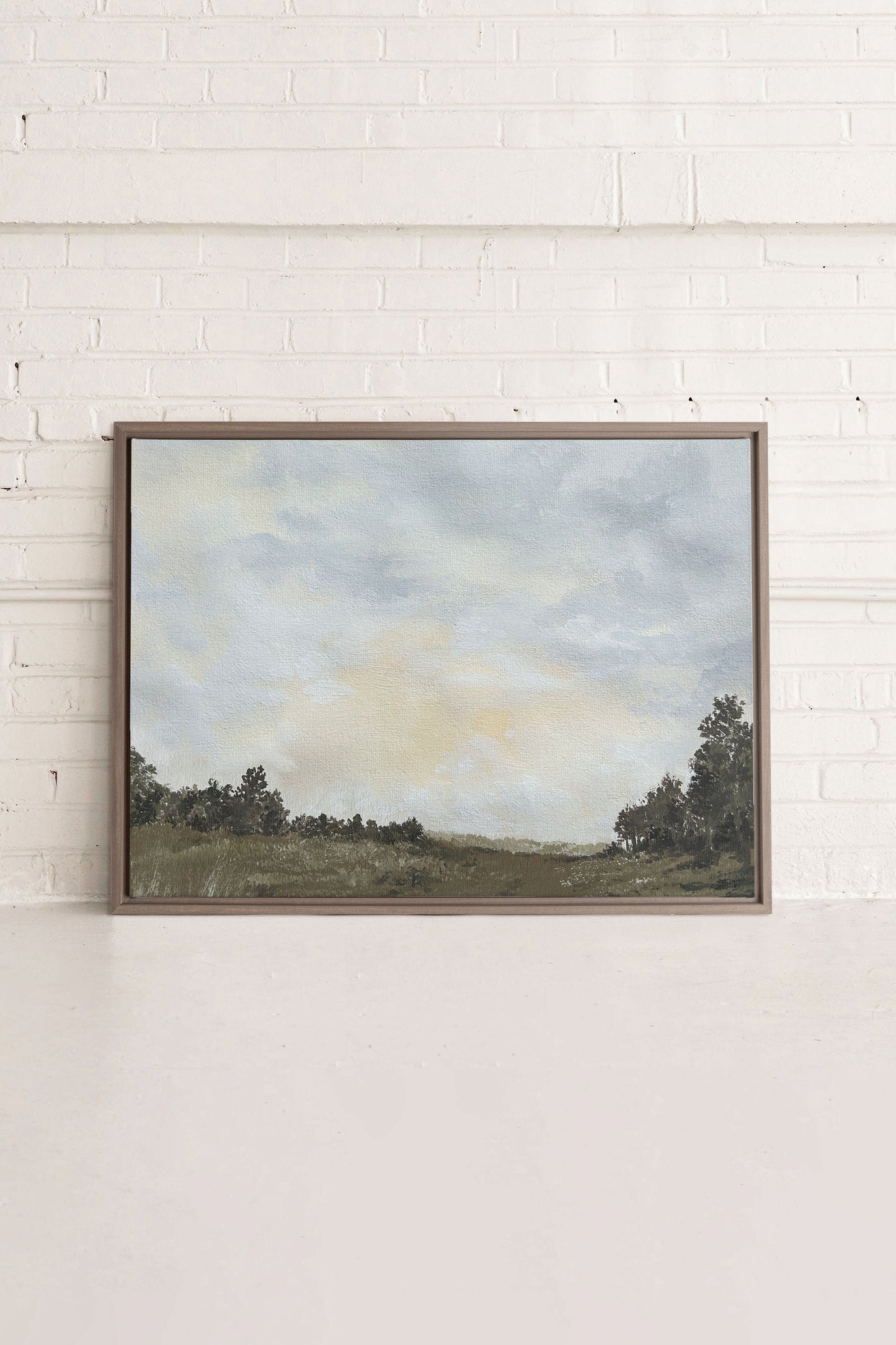 FRESH SKIES, Work on stretched canvas