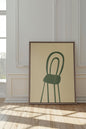 THE GREEN CHAIR, Work on stretched canvas