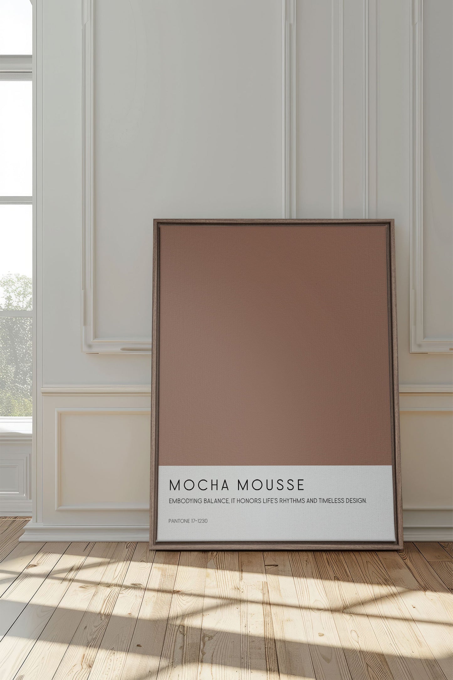 MOCHA MOUSSE, Work on stretched canvas