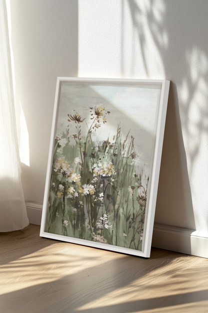 Field Bloom, Oeuvre sur toile étirée