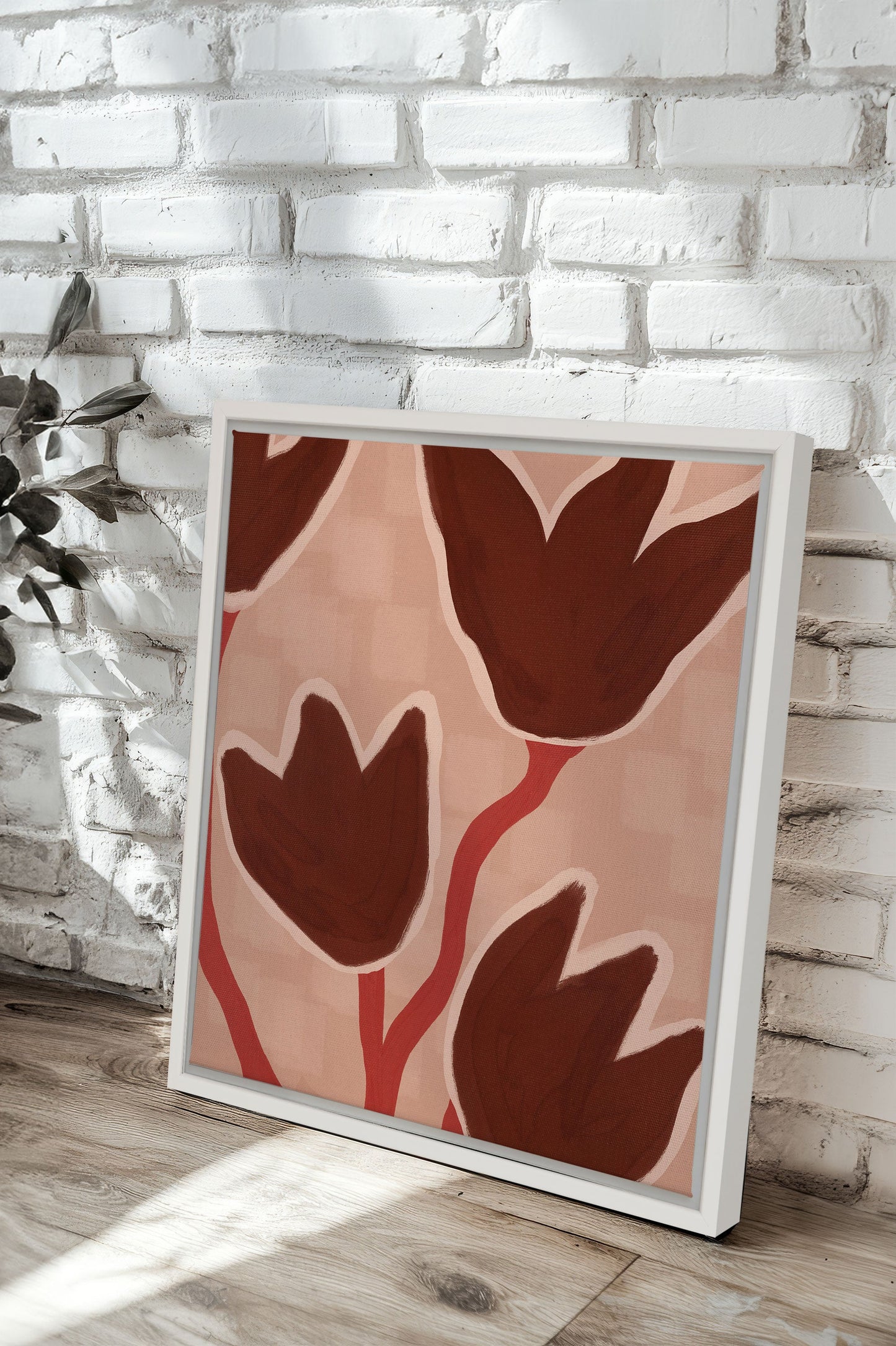 EARTH IN FLOWERS, Work on stretched canvas