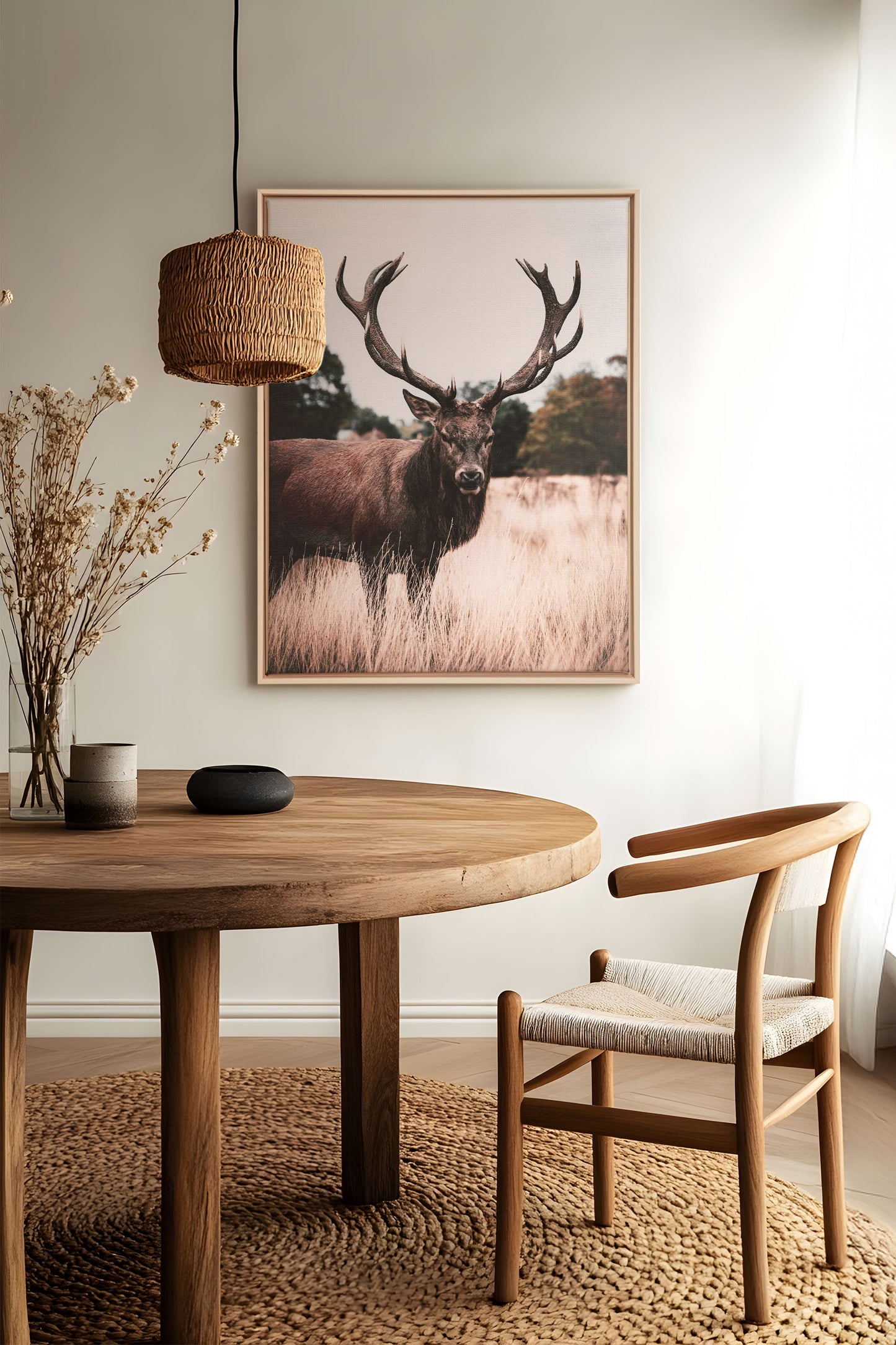 MAJESTÉ DES BOIS, Oeuvre sur toile étiré