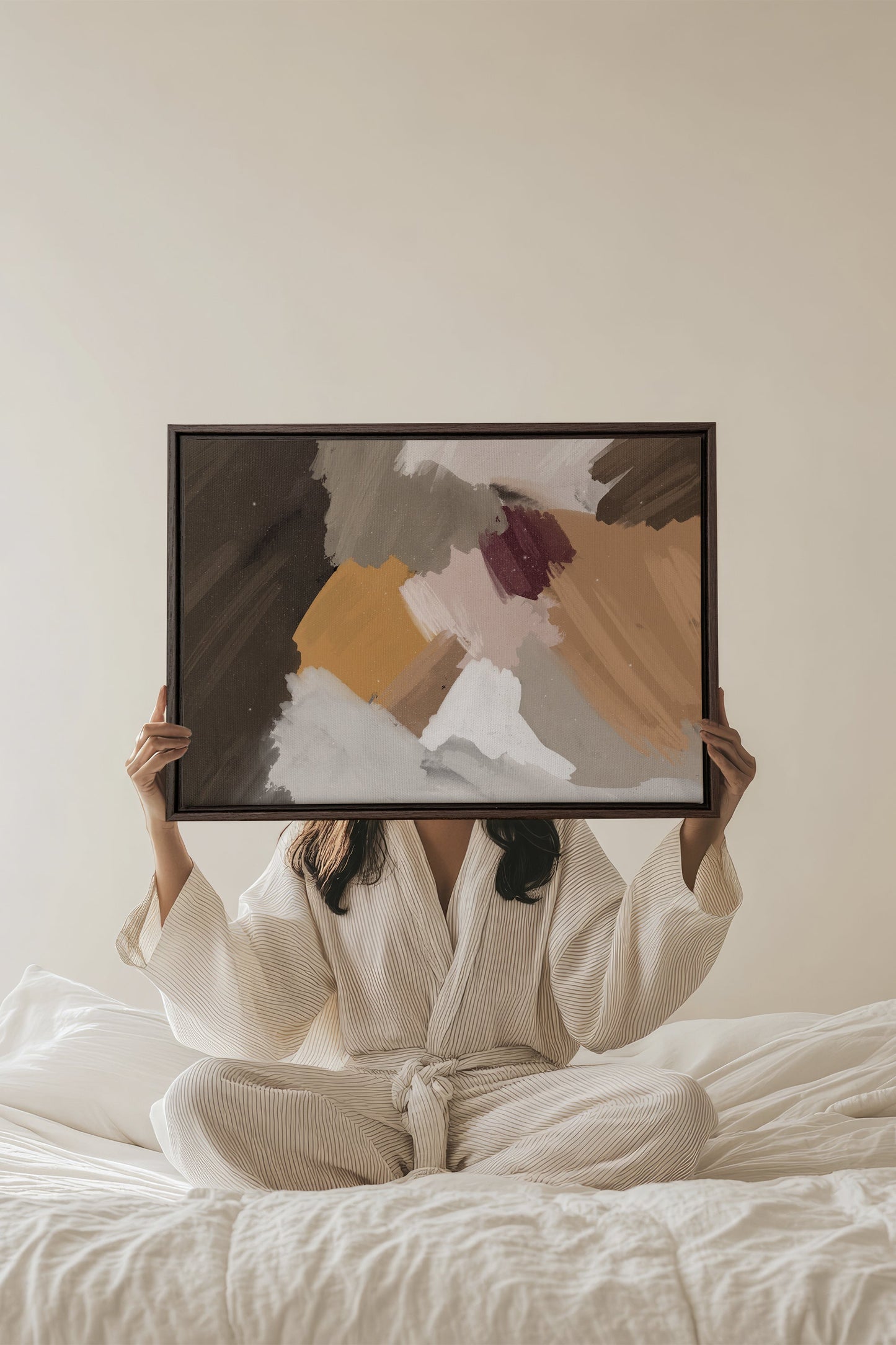 ÉLAN CRÉATIF, Work on stretched canvas