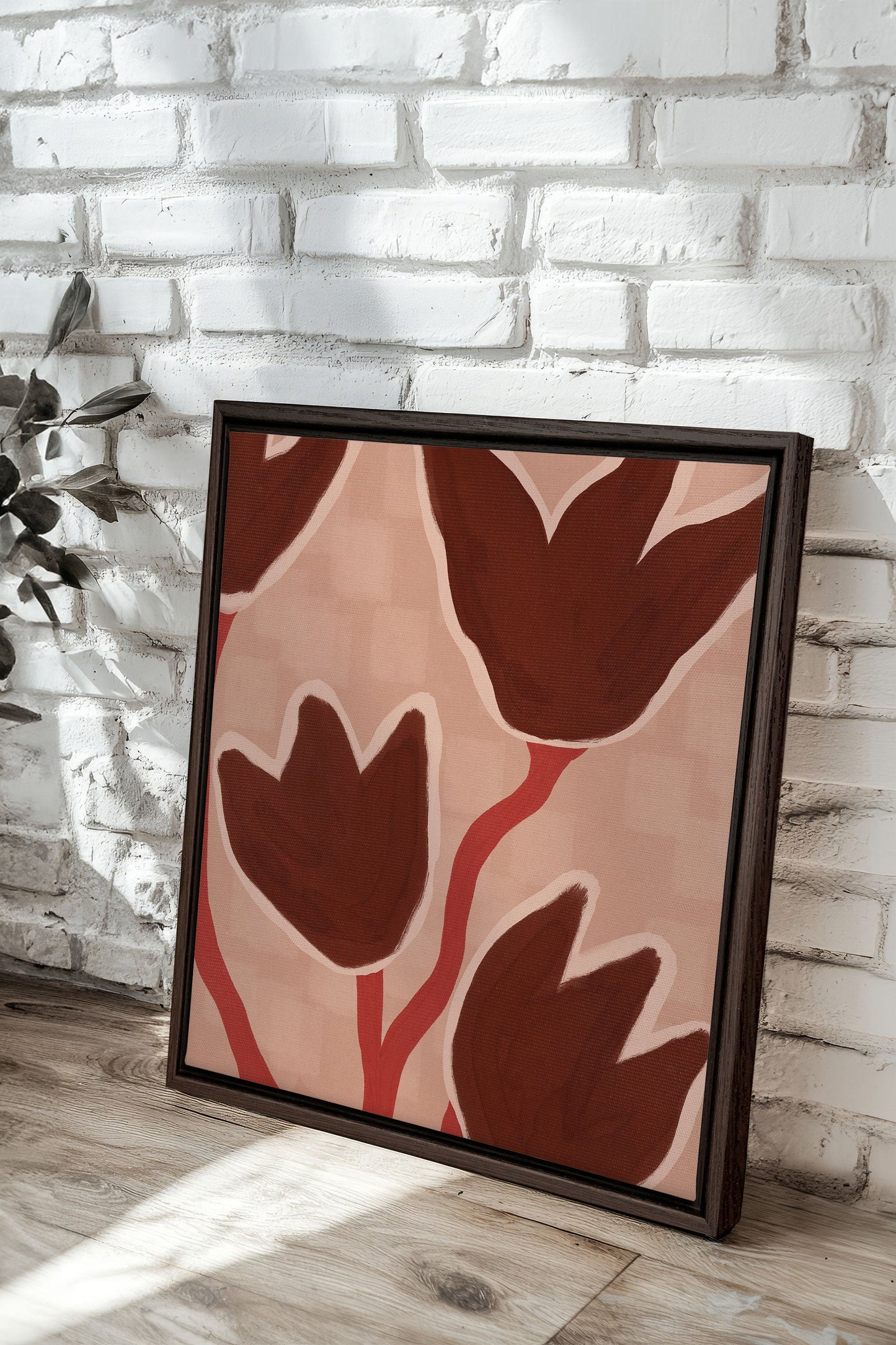 EARTH IN FLOWERS, Work on stretched canvas