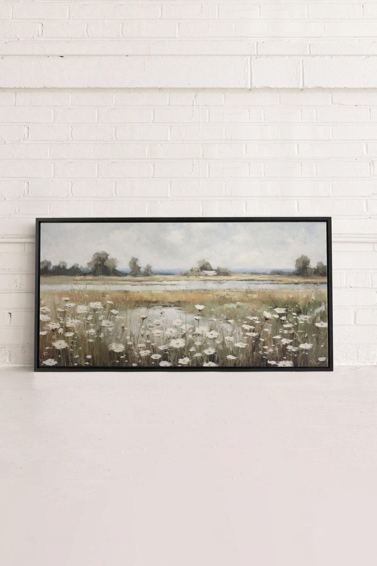 Delicate Blooms, Work on stretched canvas