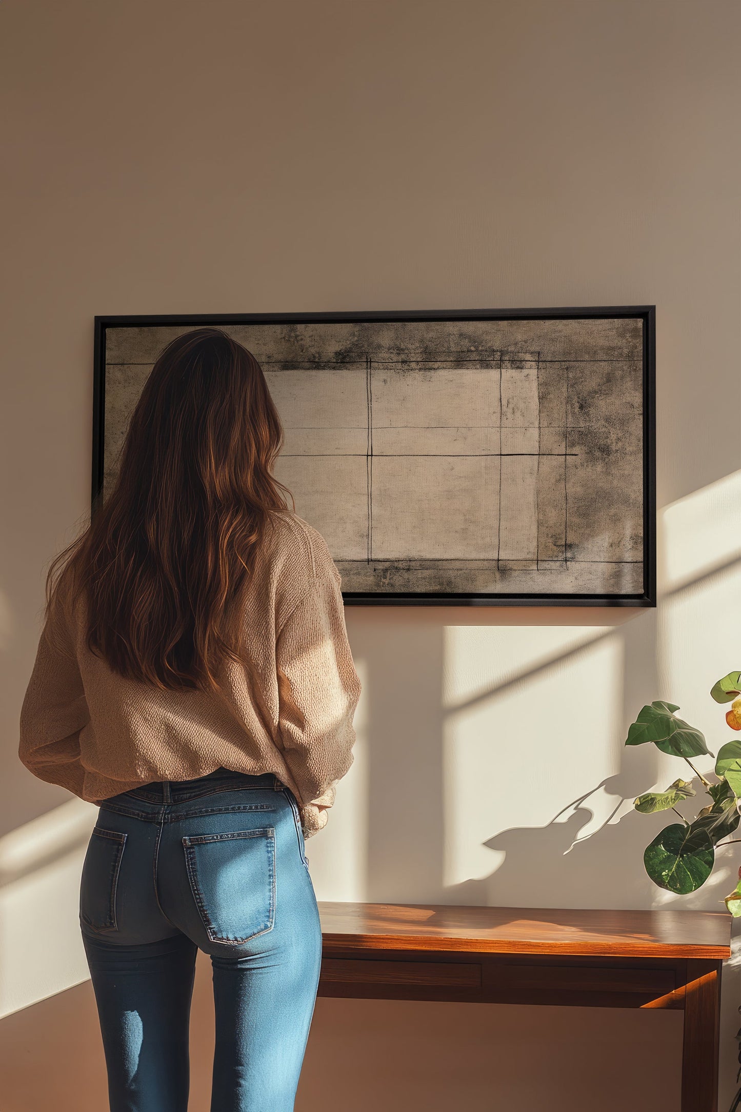 ANCIENT LINES, Work on stretched canvas