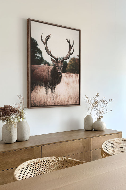 MAJESTÉ DES BOIS, Oeuvre sur toile étiré