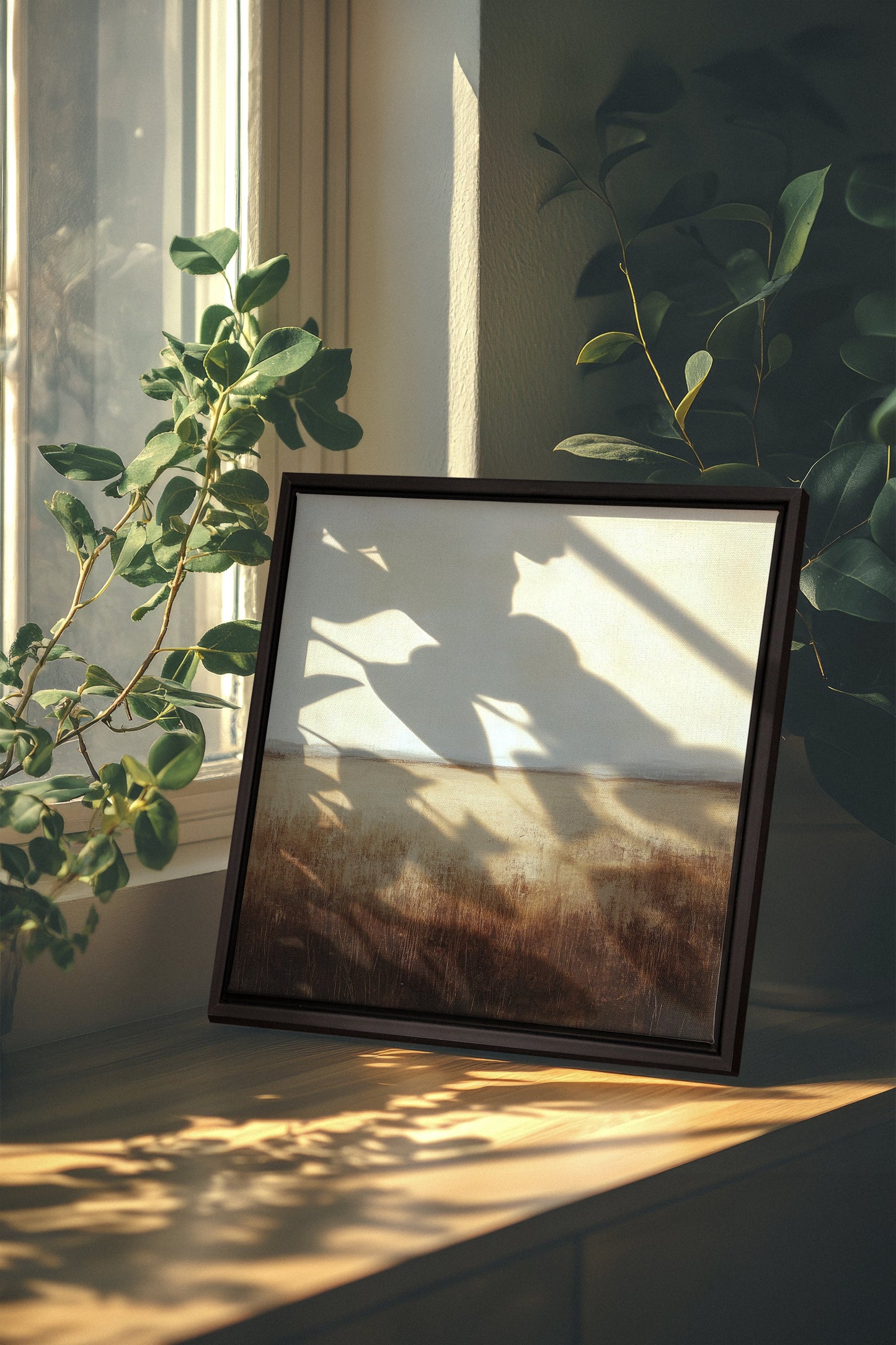 GOLDEN PLAINS, Oeuvre sur toile étirée