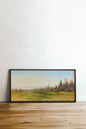 DOUX HORIZON, Work on stretched canvas