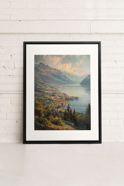 MOUNTAIN RETREAT, Work on stretched canvas