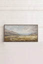 Highland Mist, Work on stretched canvas