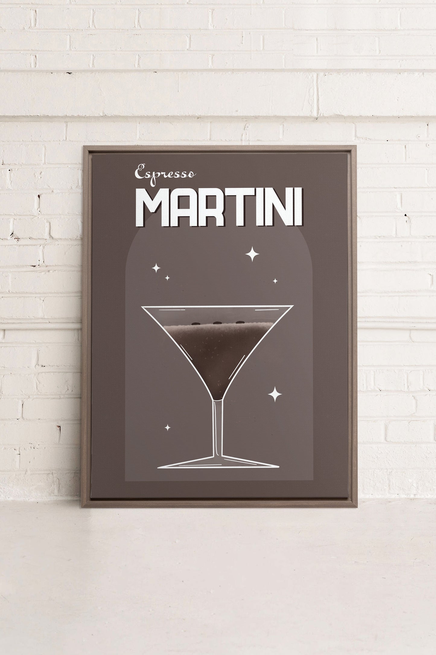 ESPRESSO MARTINI, Work on stretched canvas
