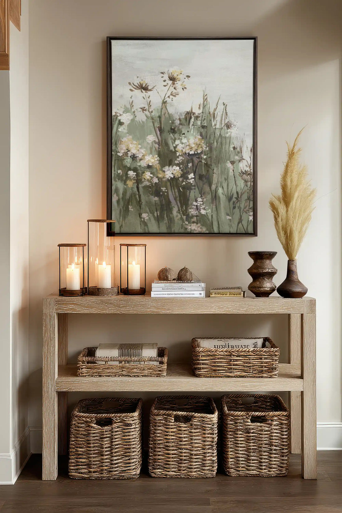 Field Bloom, Oeuvre sur toile étirée