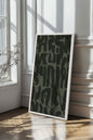 WILD SCRIPT, Work on stretched canvas